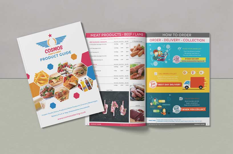Catalogue for Cosmos Catering