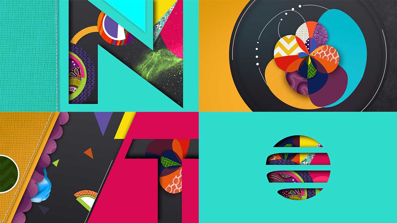 Fashion related graphics within text